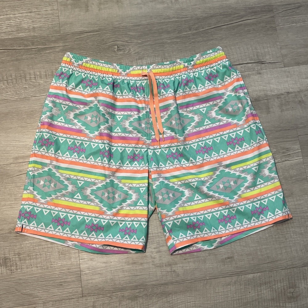 Chubbies Aztec Pattern Swim Trunks